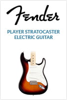 Fender player stratocaster electric guitar