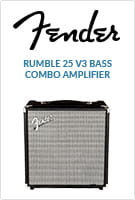 Fender Rumble 25 V3 bass amp