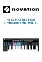 Novation MIDI keyboard controller